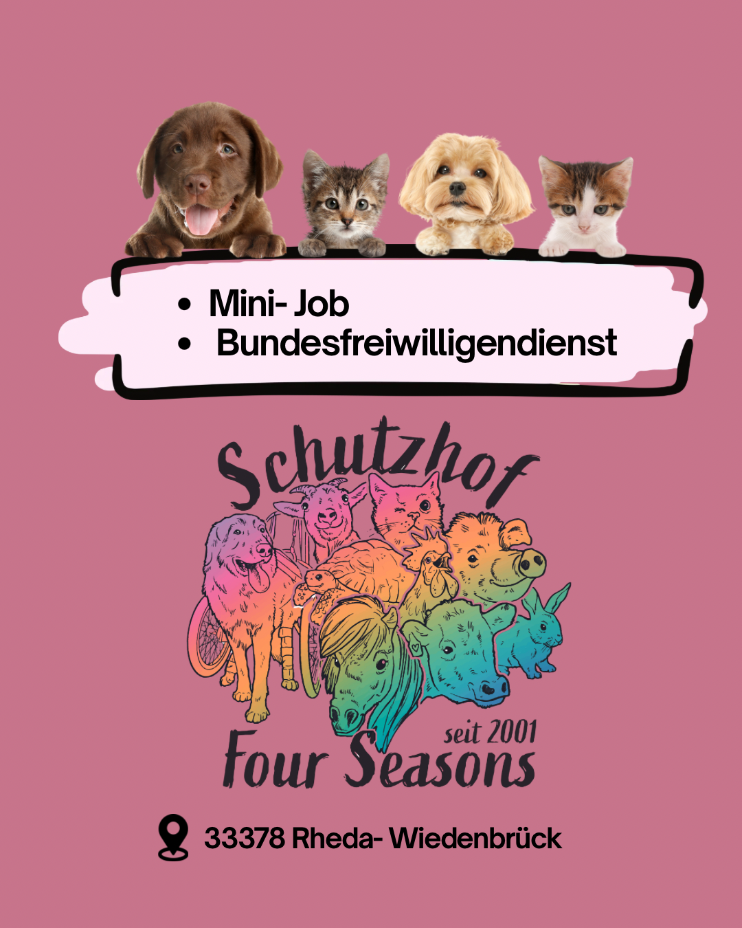 Komm ins Team…