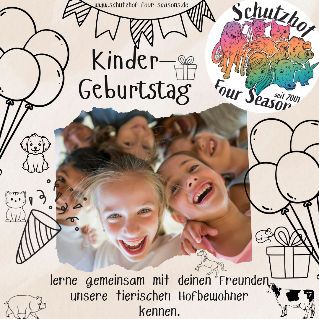 Tierisch toller Kindergeburtstag!